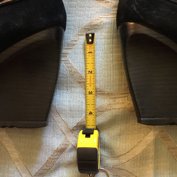 Tall Black Suede Boots - Picture 7 of 8